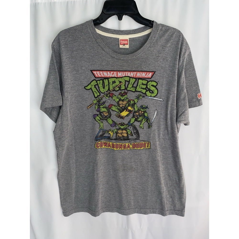 Homage Teenage Mutant Ninja Turtles TMNT T Shirt XL